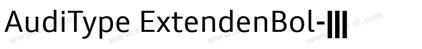 AudiType ExtendenBol字体转换 AudiType ExtendenBol字体转换